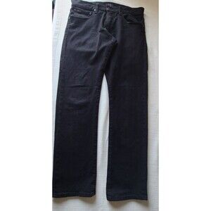 Polo Ralph Lauren Varick Slim Straight Jeans Mens 30x30 Black Stretch Denim